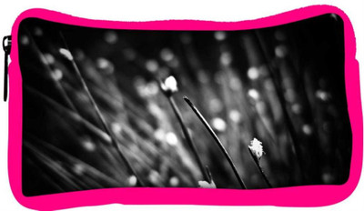 

Snoogg Eco Friendly Canvas Black Blossom Designer Student Pen Pencil Case Coin Purse Pouch Cosmetic Makeup Bag (PINK) Pouch(Multicolor)