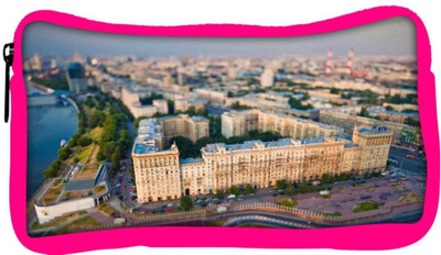 

Snoogg Eco Friendly Canvas White Big Palace Designer Student Pen Pencil Case Coin Purse Pouch Cosmetic Makeup Bag (PINK) Pouch(Multicolor)