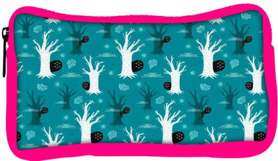 

Snoogg Eco Friendly Canvas Multiple Trees Designer Student Pen Pencil Case Coin Purse Pouch Cosmetic Makeup Bag (PINK) Pouch(Multicolor)