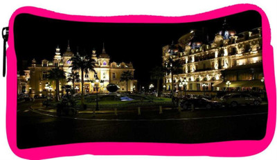 

Snoogg Eco Friendly Canvas Palace At Night Designer Student Pen Pencil Case Coin Purse Pouch Cosmetic Makeup Bag (PINK) Pouch(Multicolor)