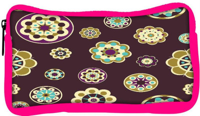 

Snoogg Eco Friendly Canvas Maroon Floral Pattern Designer Student Pen Pencil Case Coin Purse Pouch Cosmetic Makeup Bag (PINK) Pouch(Multicolor)