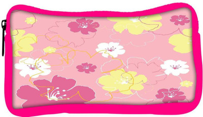 

Snoogg Eco Friendly Canvas Pink Flowers Designer Student Pen Pencil Case Coin Purse Pouch Cosmetic Makeup Bag (PINK) Pouch(Multicolor)