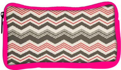 

Snoogg Eco Friendly Canvas Grey Pink Waves 2499 Student Pen Pencil Case Coin Purse Pouch Cosmetic Makeup Bag (PINK) Pouch(Multicolor)