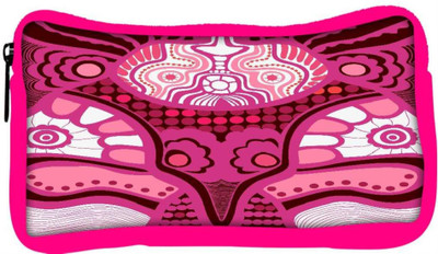 

Snoogg Eco Friendly Canvas Abstract Pink Design Designer Student Pen Pencil Case Coin Purse Pouch Cosmetic Makeup Bag (PINK) Pouch(Multicolor)