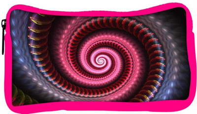 

Snoogg Eco Friendly Canvas Colourful Black Hole 2535 Student Pen Pencil Case Coin Purse Pouch Cosmetic Makeup Bag (PINK) Pouch(Multicolor)
