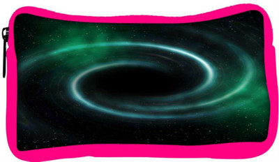 

Snoogg Eco Friendly Canvas Black Hole Universe Background Student Pen Pencil Case Coin Purse Pouch Cosmetic Makeup Bag (PINK) Pouch(Multicolor)