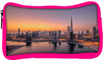 

Snoogg Eco Friendly Canvas City Of Love Designer Student Pen Pencil Case Coin Purse Pouch Cosmetic Makeup Bag (PINK) Pouch(Multicolor)