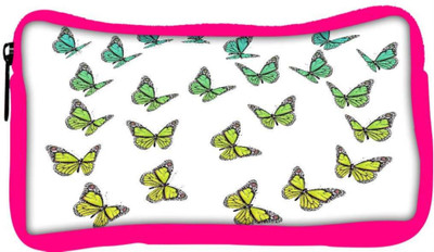 

Snoogg Eco Friendly Canvas Butterfly Isolated On White Student Pen Pencil Case Coin Purse Pouch Cosmetic Makeup Bag (PINK) Pouch(Multicolor)
