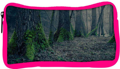 

Snoogg Eco Friendly Canvas Dried Green Tree Designer Student Pen Pencil Case Coin Purse Pouch Cosmetic Makeup Bag (PINK) Pouch(Multicolor)