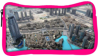 

Snoogg Eco Friendly Canvas Lake In Dubai Designer Student Pen Pencil Case Coin Purse Pouch Cosmetic Makeup Bag (PINK) Pouch(Multicolor)