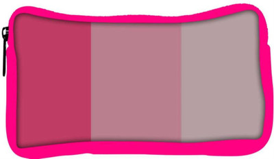 

Snoogg Eco Friendly Canvas Pink And Grey Stripes Student Pen Pencil Case Coin Purse Pouch Cosmetic Makeup Bag (PINK) Pouch(Multicolor)