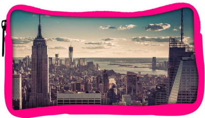 

Snoogg Eco Friendly Canvas Tall Buildings Designer Student Pen Pencil Case Coin Purse Pouch Cosmetic Makeup Bag (PINK) Pouch(Multicolor)