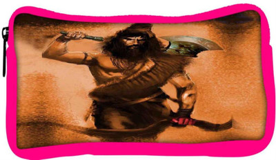 

Snoogg Eco Friendly Canvas Mahadev'S Trip Student Pen Pencil Case Coin Purse Pouch Cosmetic Makeup Bag (PINK) Pouch(Multicolor)