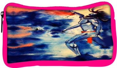 

Snoogg Eco Friendly Canvas Har Har Mahadev Student Pen Pencil Case Coin Purse Pouch Cosmetic Makeup Bag (PINK) Pouch(Multicolor)