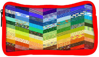 

Snoogg Eco Friendly Canvas Multi Pattern Waves 2534 Student Pen Pencil Case Coin Purse Pouch Cosmetic Makeup Bag (RED) Pouch(Multicolor)