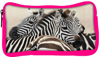 

Snoogg Eco Friendly Canvas Black And White Zebra Designer Student Pen Pencil Case Coin Purse Pouch Cosmetic Makeup Bag (PINK) Pouch(Multicolor)
