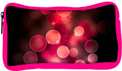 

Snoogg Eco Friendly Canvas Red Bubbles Student Pen Pencil Case Coin Purse Pouch Cosmetic Makeup Bag (PINK) Pouch(Multicolor)