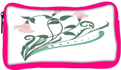 

Snoogg Eco Friendly Canvas Creative Vintage Flourish Student Pen Pencil Case Coin Purse Pouch Cosmetic Makeup Bag (PINK) Pouch(Multicolor)