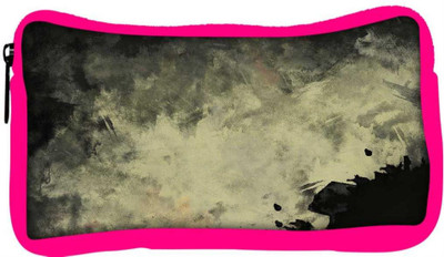 

Snoogg Eco Friendly Canvas Abstract Art Work Designer Student Pen Pencil Case Coin Purse Pouch Cosmetic Makeup Bag (PINK) Pouch(Multicolor)