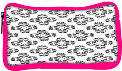 

Snoogg Eco Friendly Canvas Four Layer Connected Designer Student Pen Pencil Case Coin Purse Pouch Cosmetic Makeup Bag (PINK) Pouch(Multicolor)