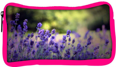 

Snoogg Eco Friendly Canvas Colordul Flower Designer Student Pen Pencil Case Coin Purse Pouch Cosmetic Makeup Bag (PINK) Pouch(Multicolor)