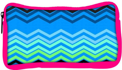 

Snoogg Eco Friendly Canvas Blue Shades Pattern 2574 Student Pen Pencil Case Coin Purse Pouch Cosmetic Makeup Bag (PINK) Pouch(Multicolor)