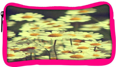 

Snoogg Eco Friendly Canvas Sunflowers Student Pen Pencil Case Coin Purse Pouch Cosmetic Makeup Bag (PINK) Pouch(Multicolor)