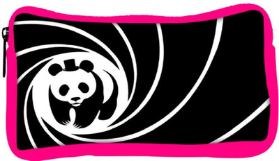 

Snoogg Eco Friendly Canvas Panda Circle 2520 Student Pen Pencil Case Coin Purse Pouch Cosmetic Makeup Bag (PINK) Pouch(Multicolor)