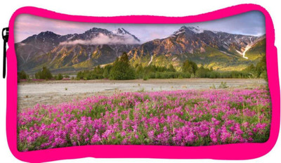 

Snoogg Eco Friendly Canvas Pink Flowers Designer Student Pen Pencil Case Coin Purse Pouch Cosmetic Makeup Bag (PINK) Pouch(Multicolor)