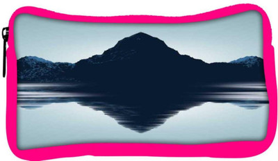 

Snoogg Eco Friendly Canvas Moutain Lakes Student Pen Pencil Case Coin Purse Pouch Cosmetic Makeup Bag (PINK) Pouch(Multicolor)