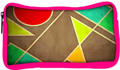 

Snoogg Eco Friendly Canvas Pastel Geometric Shapes 2677 Student Pen Pencil Case Coin Purse Pouch Cosmetic Makeup Bag (PINK) Pouch(Multicolor)