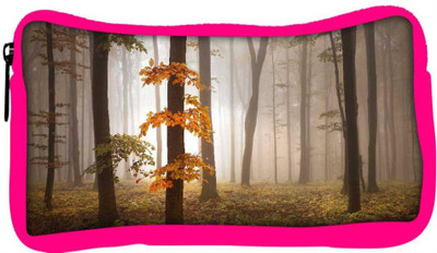 

Snoogg Eco Friendly Canvas Yellow Leaves Designer Student Pen Pencil Case Coin Purse Pouch Cosmetic Makeup Bag (PINK) Pouch(Multicolor)