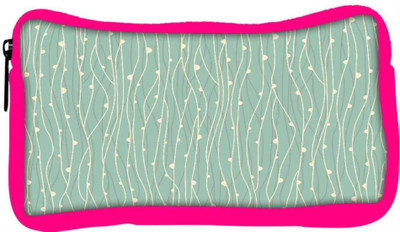 

Snoogg Eco Friendly Canvas Colorful Pattern Design Designer Student Pen Pencil Case Coin Purse Pouch Cosmetic Makeup Bag (PINK) Pouch(Multicolor)