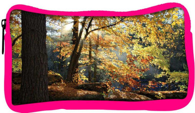

Snoogg Eco Friendly Canvas Huge Tree Designer Student Pen Pencil Case Coin Purse Pouch Cosmetic Makeup Bag (PINK) Pouch(Multicolor)