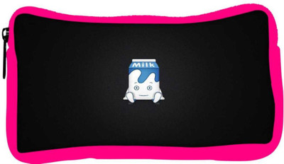 

Snoogg Eco Friendly Canvas Milk Designer Student Pen Pencil Case Coin Purse Pouch Cosmetic Makeup Bag (PINK) Pouch(Multicolor)
