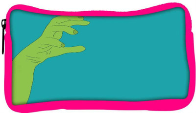 

Snoogg Eco Friendly Canvas Zombie Hand Designer Student Pen Pencil Case Coin Purse Pouch Cosmetic Makeup Bag (PINK) Pouch(Multicolor)
