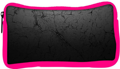 

Snoogg Eco Friendly Canvas Black Duster Wall Designer Student Pen Pencil Case Coin Purse Pouch Cosmetic Makeup Bag (PINK) Pouch(Multicolor)