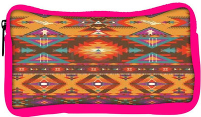 

Snoogg Eco Friendly Canvas Aztec Pattern Cream Stuff Student Pen Pencil Case Coin Purse Pouch Cosmetic Makeup Bag (PINK) Pouch(Multicolor)