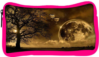 

Snoogg Eco Friendly Canvas Black Earth Designer Student Pen Pencil Case Coin Purse Pouch Cosmetic Makeup Bag (PINK) Pouch(Multicolor)