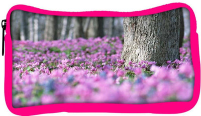 

Snoogg Eco Friendly Canvas Pink Flowers Designer Student Pen Pencil Case Coin Purse Pouch Cosmetic Makeup Bag (PINK) Pouch(Multicolor)