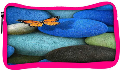 

Snoogg Eco Friendly Canvas Lonely Butterfly Student Pen Pencil Case Coin Purse Pouch Cosmetic Makeup Bag (PINK) Pouch(Multicolor)