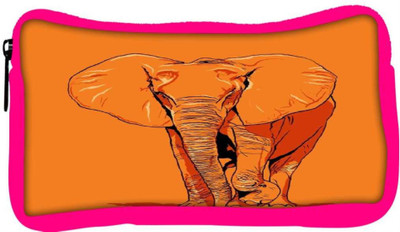 

Snoogg Eco Friendly Canvas Orange Mamoth 2475 Student Pen Pencil Case Coin Purse Pouch Cosmetic Makeup Bag (PINK) Pouch(Multicolor)