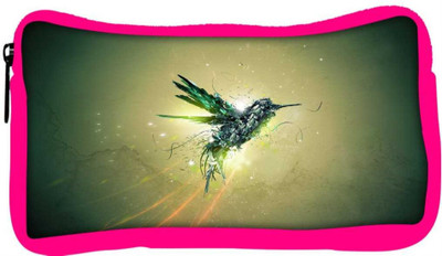 

Snoogg Eco Friendly Canvas Green Bird Flight Designer Student Pen Pencil Case Coin Purse Pouch Cosmetic Makeup Bag (PINK) Pouch(Multicolor)