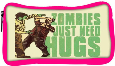 

Snoogg Eco Friendly Canvas Zombies Need Hugs Student Pen Pencil Case Coin Purse Pouch Cosmetic Makeup Bag (PINK) Pouch(Multicolor)