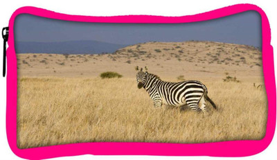 

Snoogg Eco Friendly Canvas Zebra Designer Student Pen Pencil Case Coin Purse Pouch Cosmetic Makeup Bag (PINK) Pouch(Multicolor)