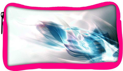 

Snoogg Eco Friendly Canvas Abstract Blue And White Pattern Design Designer Student Pen Pencil Case Coin Purse Pouch Cosmetic Makeup Bag (PINK) Pouch(Multicolor)
