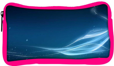 

Snoogg Eco Friendly Canvas Abstract Sparkling Design Designer Student Pen Pencil Case Coin Purse Pouch Cosmetic Makeup Bag (PINK) Pouch(Multicolor)