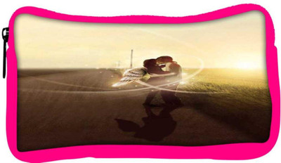 

Snoogg Eco Friendly Canvas Angel Love Student Pen Pencil Case Coin Purse Pouch Cosmetic Makeup Bag (PINK) Pouch(Multicolor)