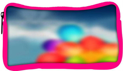 

Snoogg Eco Friendly Canvas Air Balloons Student Pen Pencil Case Coin Purse Pouch Cosmetic Makeup Bag (PINK) Pouch(Multicolor)