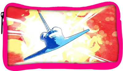 

Snoogg Eco Friendly Canvas Space Shuttle 2789 Student Pen Pencil Case Coin Purse Pouch Cosmetic Makeup Bag (PINK) Pouch(Multicolor)